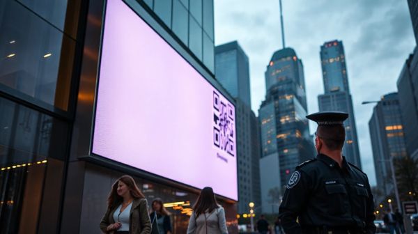 Top Benefits of QR Code Digital Signage for Public Security